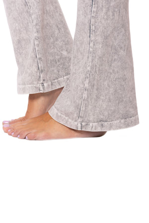 Hard Tail Forever - Contour Roll Down Boho Bell Bottom Flare Pant (W-598, Tie-Dye MW11) alt view 7