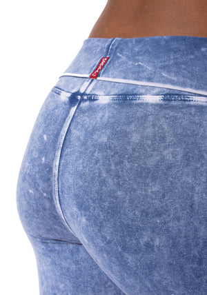 Hard Tail Forever - Contour Roll Down Boho Bell Bottom Flare (W-598, Mineral Wash MW7) alt view 2