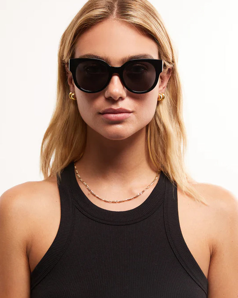 Z Supply Lunch Date Sunglasses - Black