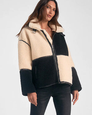 Elan Color Block Jacket alt view 1