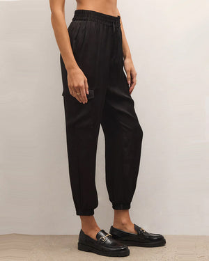 Z Supply Black Rory Cargo Jogger alt view 1