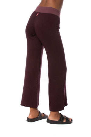 Hard Tail Forever - Cozy Easy Wide Leg Pant (CLO-29, Plum) alt view 2