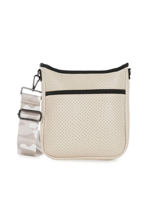 Haute Shore - Jeri Lady Crossbody (Beige w/Beige Camo and Gold Chain Strap) alt view 1