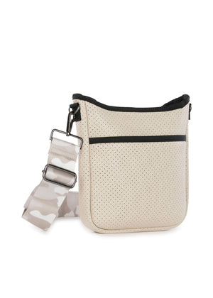 Haute Shore - Jeri Lady Crossbody (Beige w/Beige Camo and Gold Chain Strap) alt view 2