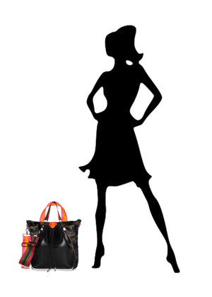 Haute Shore - The Logan Showoff (Logan, Green Camo w/Pink & Orange Stripes) alt view 6