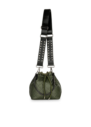 Haute Shore - Lindsey Avenue Puffer Bucket Bag (Lindsey, Army Green) alt view 1