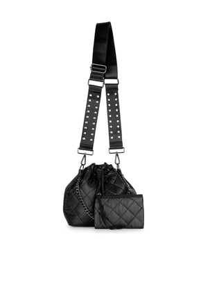 Haute Shore - Lindsey Carbon Puffer Bucket Bag (Lindsey, Black)