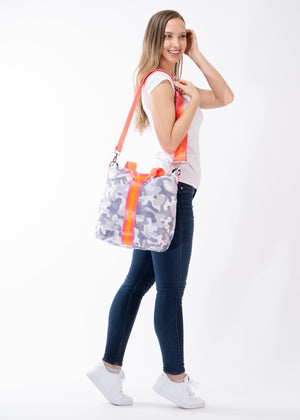 Haute Shore - The Logan Rise (Logan, White Camo w/Pink & Orange Stripe) alt view 1