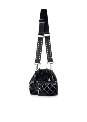 Haute Shore - Lindsey Noir Puffer Bucket Bag