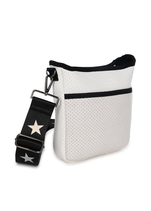 Haute Shore - Jeri Blanc Crossbody (White Coated w/Black Accents) alt view 1