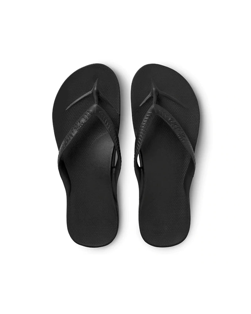 Archies High Arch Black Flip Flops - Londo Mondo