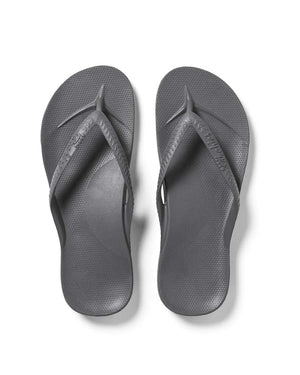 Archies Charcoal High Arch Flip Flop