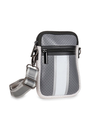Haute Shore - Casey Sahara Neoprene Cell Phone Case (Casey, Beige Camo w/White & Rosegold Stripe) alt view 1