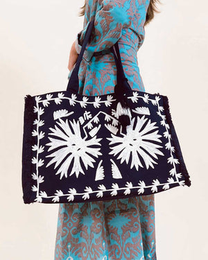 Debbie Katz Malan Navy Beack Bag