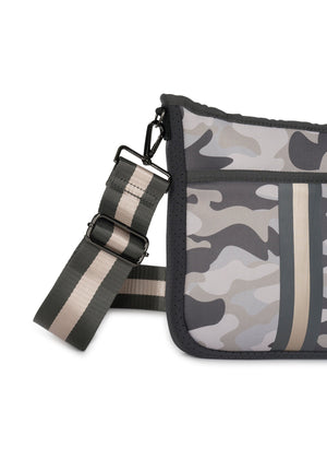 Haute Shore - Jeri Safari Crossbody (Jeri, Green Camo w/Black & Gold Stripe) alt view 2