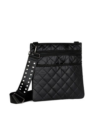 Haute Shore - Dani Carbon Quilted Leatherette Bag (Dani, Black) alt view 2