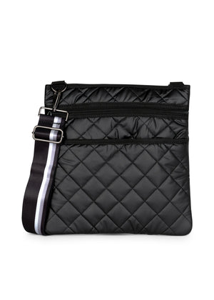 Haute Shore - Dani Carbon Quilted Leatherette Bag (Dani, Black) alt view 5