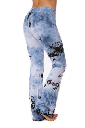 Hard Tail Forever - Roll Down Boot Leg Crystal Clouds Tie-Dye (330, Crystal Clouds Tie-Dye) alt view 1