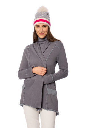 Hard Tail Forever - Slouchy Cardigan (SHE-02, Bullet) alt view 7