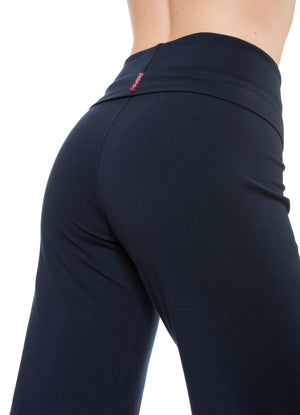 Hard Tail Forever - Wide Leg Roll Down Pants (W-326/Midnight Blue) alt view 2