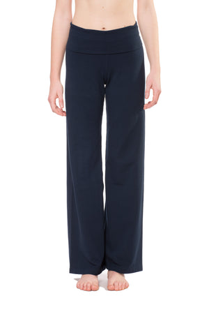 Hard Tail Forever - Wide Leg Roll Down Pants (W-326/Midnight Blue) alt view 3