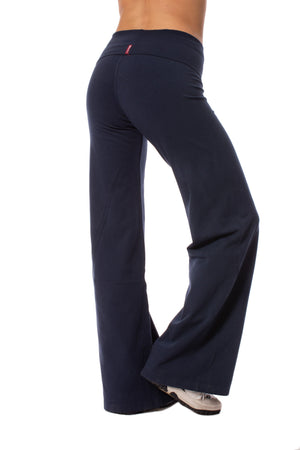 Hard Tail Forever - Wide Leg Roll Down Pants (W-326, Navy) alt view 2