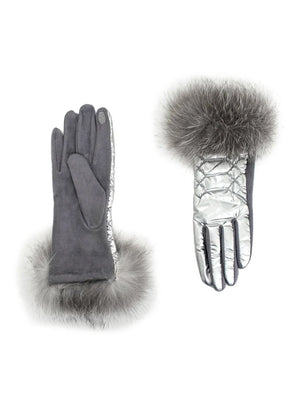 Mitchie's - Shiny Puffer Glove alt view 1