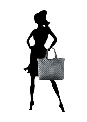Haute Shore - Icon Shadow Tote Bag (Icon, Reflective Charcoal) alt view 2