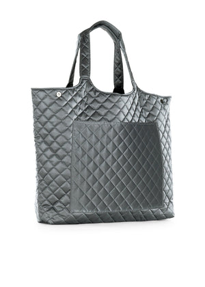 Haute Shore - Icon Shadow Tote Bag (Icon, Reflective Charcoal) alt view 3