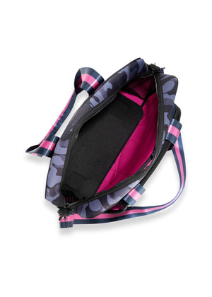 Haute Shore - Billie Amaze Tennis Bag (Billie, Navy Camo w/Pink & Navy Stripes) alt view 5