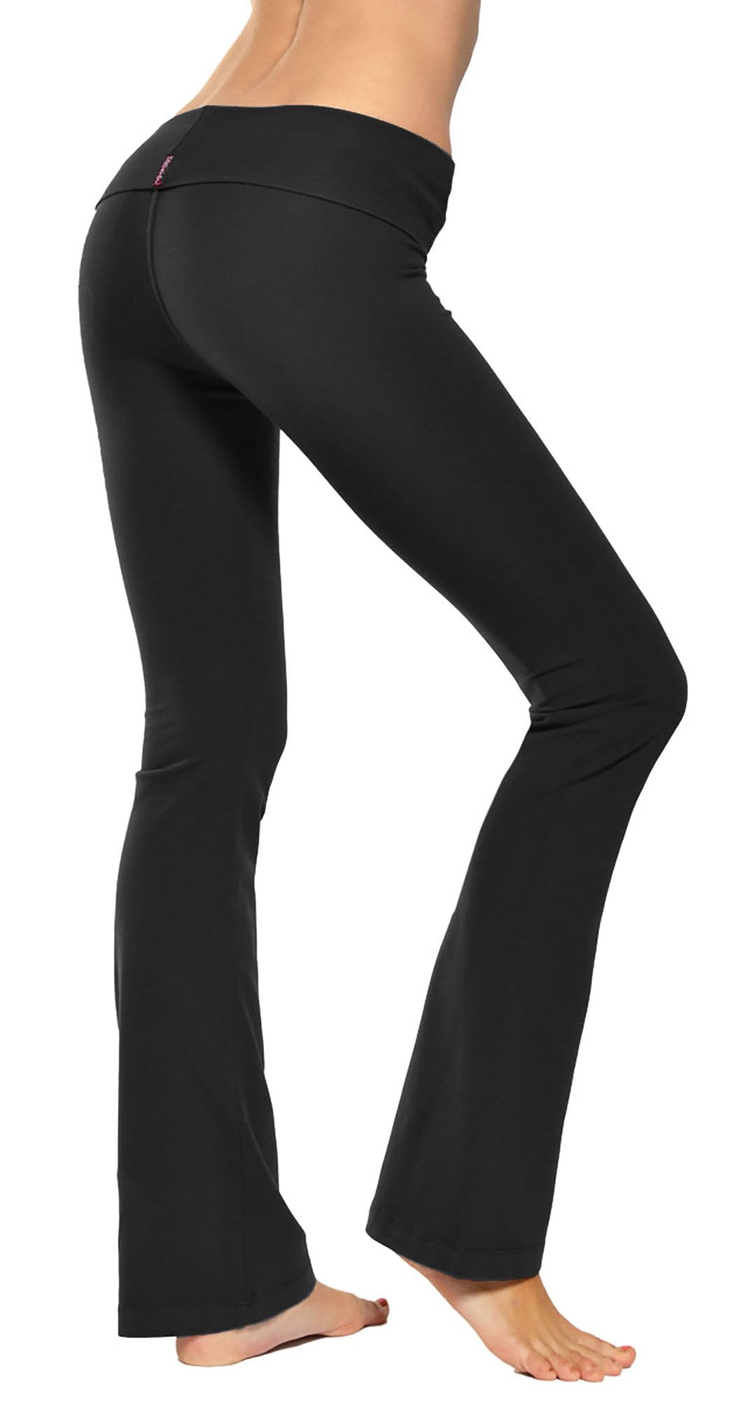 Roll Down Boot Leg (Style 330, Black) by Hard Tail Forever alt view 1
