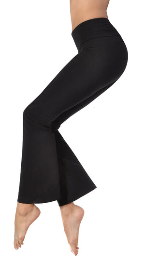 Roll Down Boot Leg (Style 330, Black) by Hard Tail Forever