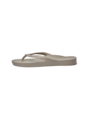 Archies High Arch Taupe Flip Flops