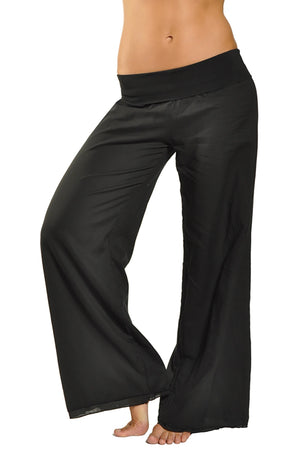 Hard Tail forever - Double Layered Voile Pant (VL-29, Black)
