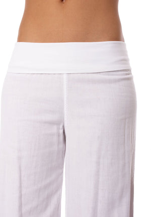 Hard Tail forever - Double Layered Voile Pant (VL-29, White)