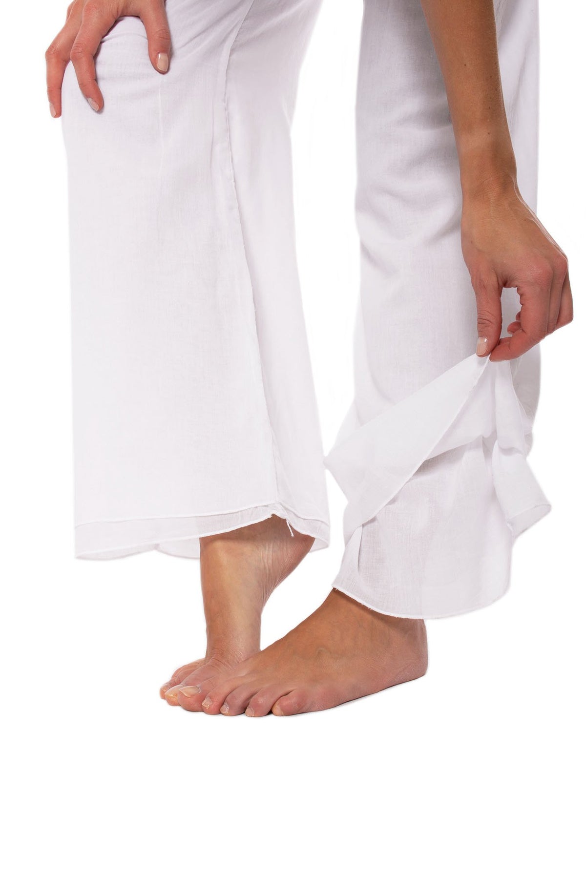 Double Layer voille pant white-Hardtail VL-29